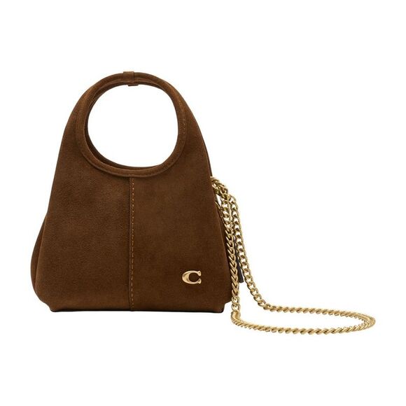 Lana 19 Shoulder Bag - Coach - Leather - Brown - Picture 1 of 2